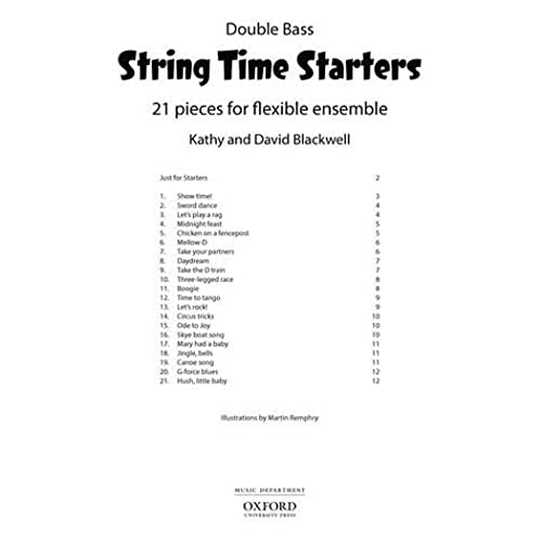 String Time Starters: 21 Pieces for Flexible String Ensemble (String Time Ensembles)